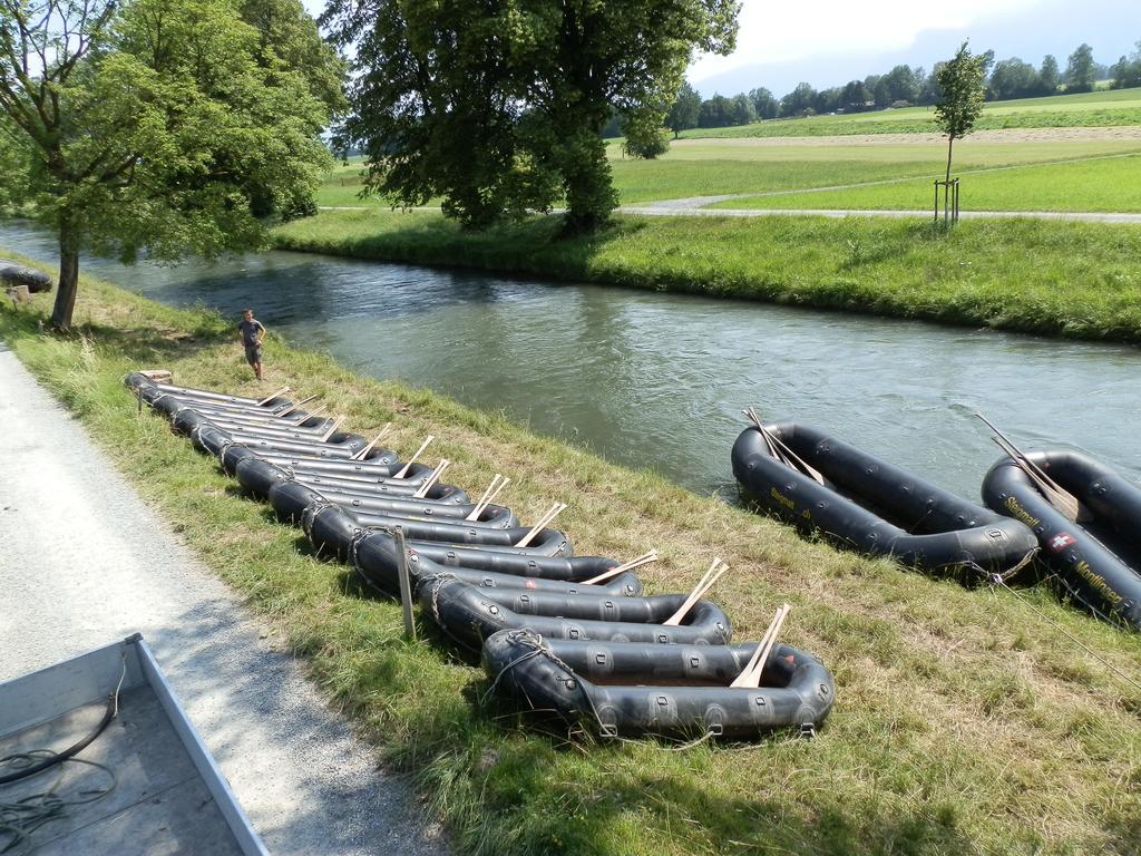 Villa Steigmatt Bauernhof- Erlebnis Montlingen Esterno foto
